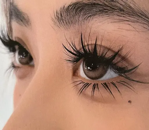 【シン専用】フラットラッシュ上下 つけ放題⭐️ボリューム感抜群 デザイン付き⭐️オフ無料