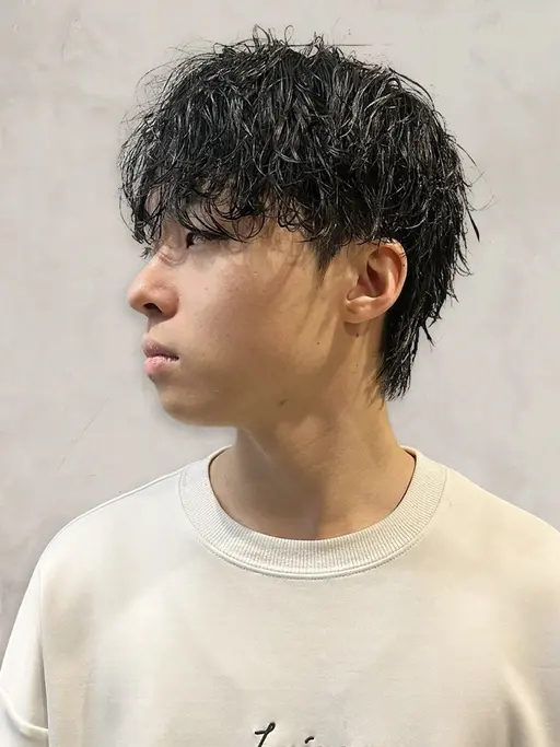 【新規1月限定】朝時短楽々セットのできるメンズカットパーマ💇♂️💇♂️