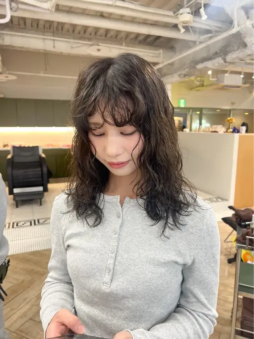 【4月限定☁️】ロングカット➕パーマ