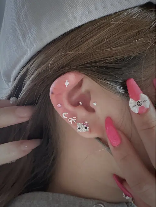 耳つぼジュエリー【6粒まで】