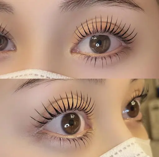 ケラチンラッシュリフト【上下】美容液付 ¥ 5000