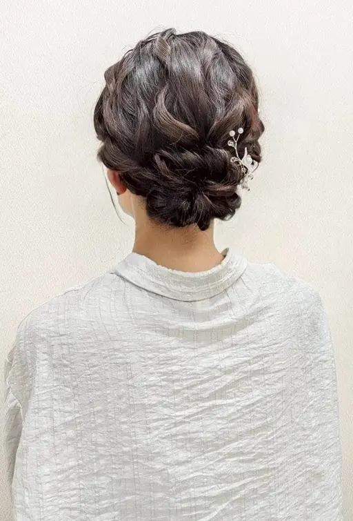 《イベント&結婚式に》写真持込OK🙆‍♀️ヘアセット