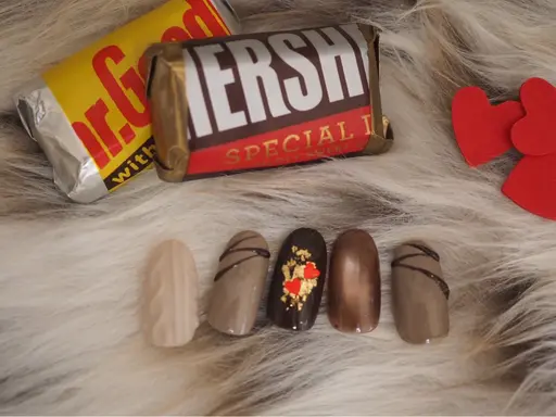 2/14まで限定🎀バレンタインネイルコース🍫オフなし