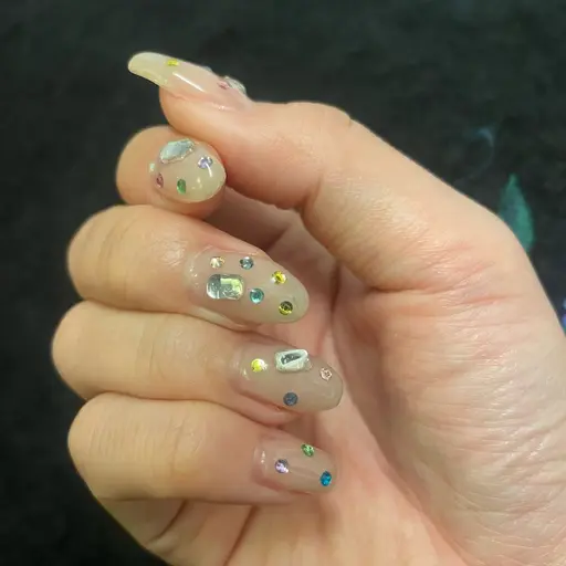 【2月限定‼️】ワンカラー+パーツ付け放題❤️‍🔥/オフケア込