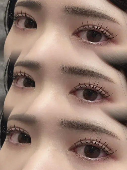まつげパーマ(お写真、動画掲載できる方のみ)まつ毛に長さがある方のみ。長さが足りない方は正規料金頂きます。