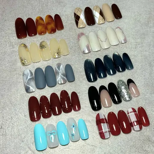 🌼シンプルデザインコース🌼サンプルの中からお好きなデザインお選びいただけます！【初回オフ無料】