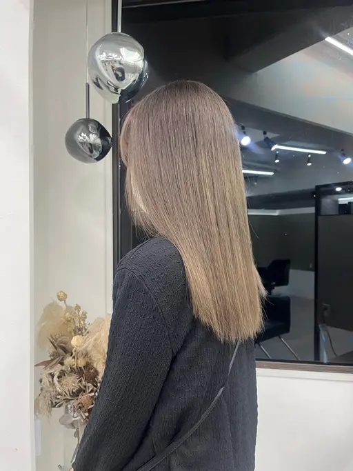 ブリーチありWカラー