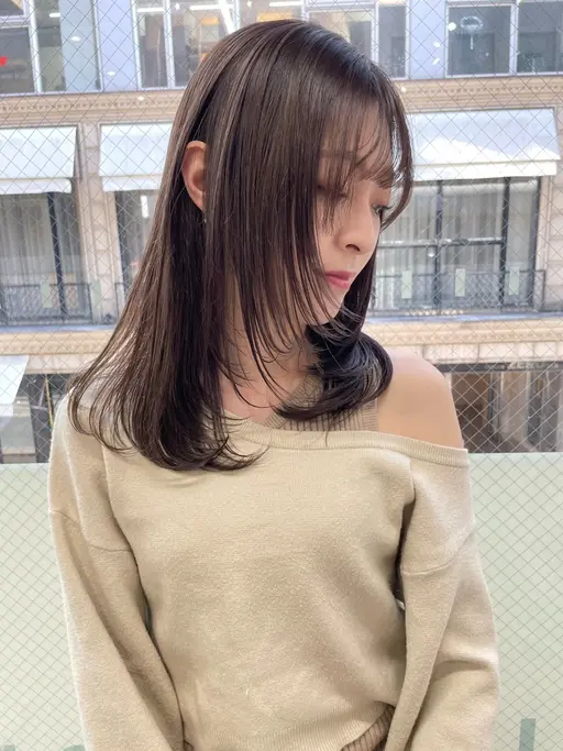 ✂️ミニモ限定✂️透明感カラー＋カット＋クイックトリートメント