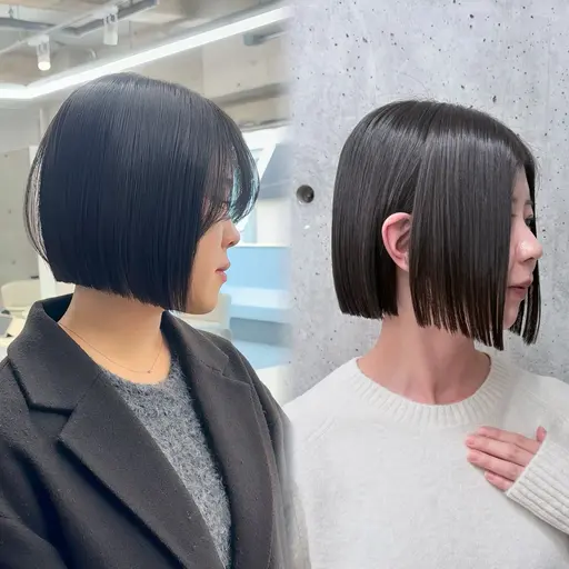 NOEイチオシ🌟ボブ×縮毛矯正で毎日ラクに！