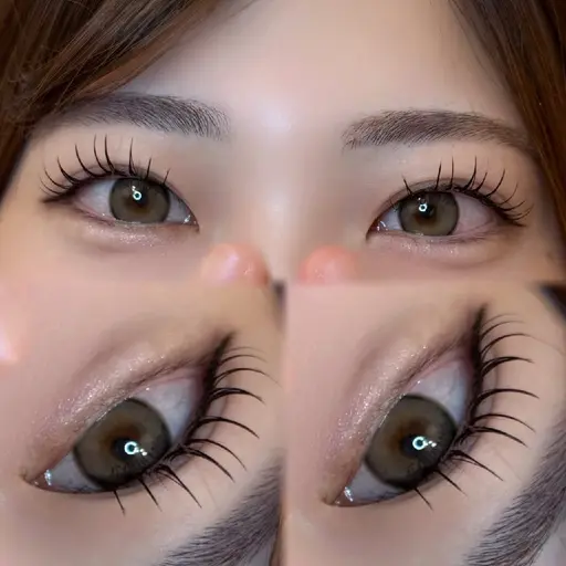 LEDエクステ✨️技術のしっかりあるスタッフが担当します　フラット120本[本数追加可能]　オフ込み。日時指定あり