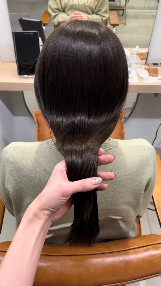 《 超音波ケア付🪄 》▷▷ ケアカラー+Aujuaクイックトリートメント