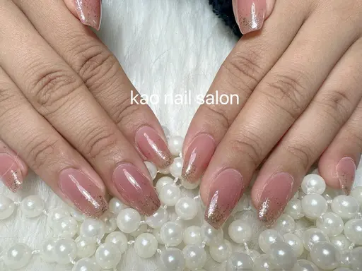 チップ長出しワンカラー/ラメグラデーション/マグネット【ジェルオフ+500円】