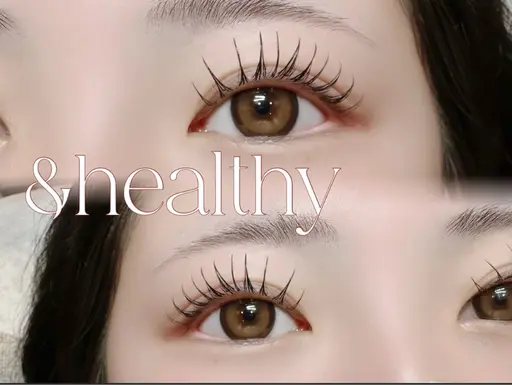 🍯最新パリエク 今だけ限定価格!!🤍ྀི&healthy エクステ100本+パーマ🫧〖オフ+500円〗