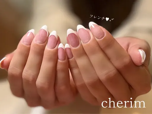 💅オフ有り⭕️【フレンチ】※注意事項お読み下さい。