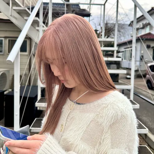 🍒初めての方に🍒ダメージ激減◎ケアブリーチ込み・ダブルカラー[ブリーチ1回込み］＋水トリートメント付き