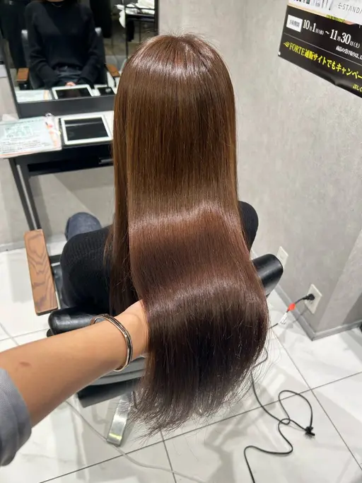 【⚠️16​〜​18日先着2名限定‼️】透明感カラー✨️＋髪質改善トリートメント💎