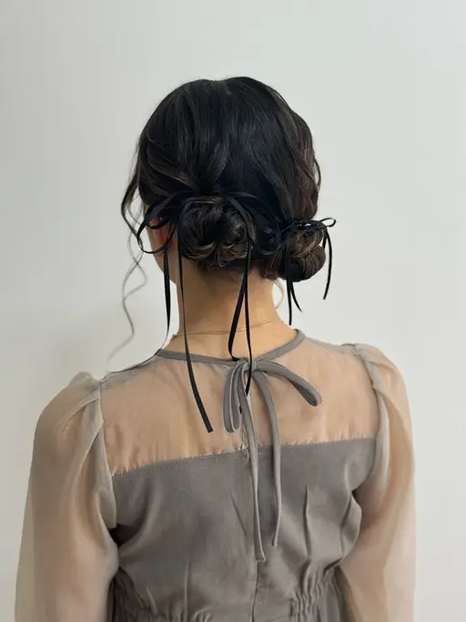 [10時以降ご予約限定]当店人気No.1!!似合わせヘアセット¥3300