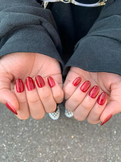 ハンドネイル💅ワンカラー(ケア込み)オフなし✨