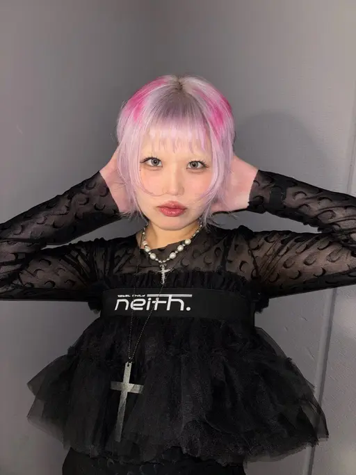 【クチコミ書いてくれる方限定クーポン✍🏻】🧩リタッチ＋カラー＋デザイン ミニモ通常15880→14880❣️