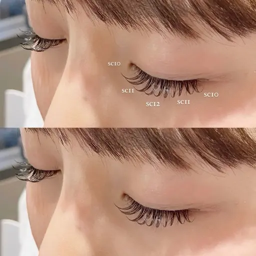 🫐束感フラットラッシュ160本迄🫐 仕上がりSNS用撮影🆗の方500円off✨️ 全員オフ無料