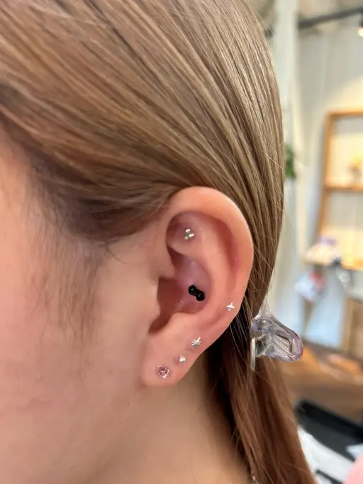 耳ツボジュエリー💎6​〜​12粒(片耳最大6粒)