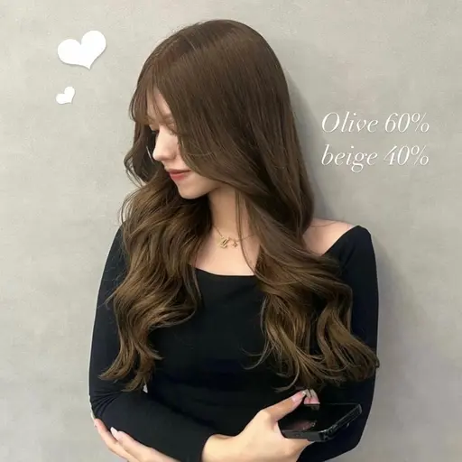 〈ミニモ限定⭐️〉ブリーチなしWカラー＋艶感取り戻すcoatトリートメント✨🧴