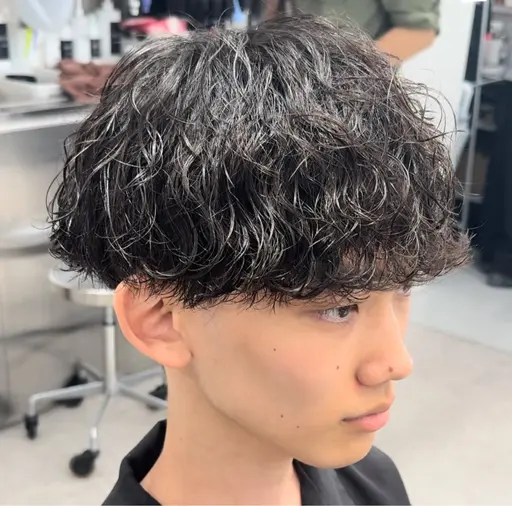 カット➕🌊波巻きパーマ🌊🌊