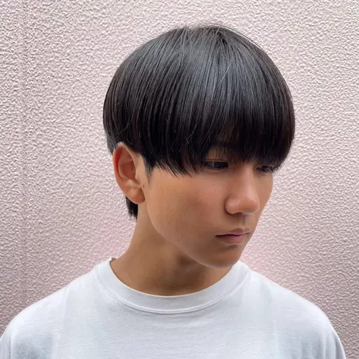 【地毛風ストレート🌪️】《⚠️スタイル指定》カット＋縮毛矯正モデル※メンズマッシュスタイル限定