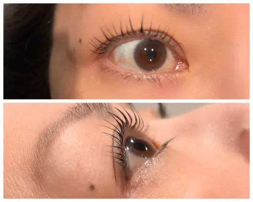 ダメージレスまつ毛パーマ＋コーティング（アイシャンプー込み）