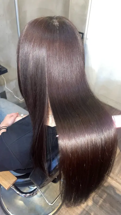 【縮毛矯正💫】髪質改善ストレート🫧＋カット✂️