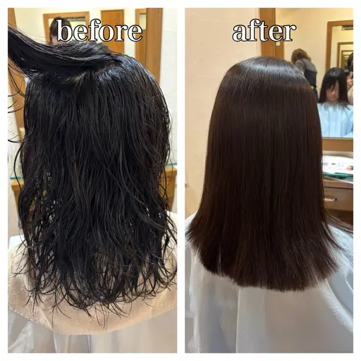 縮毛矯正【美髪ストレート】のみ