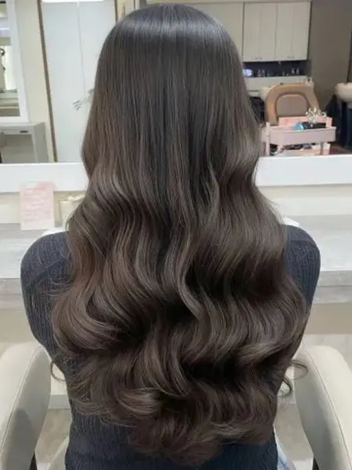 韓国風🤍コテ巻きパーマ🪽✨