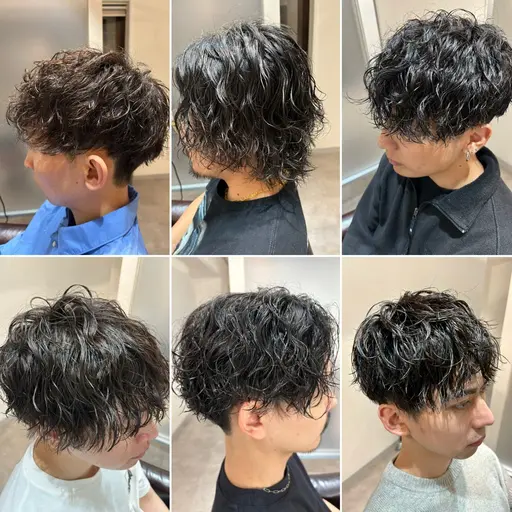 ゲリラ限定クーポン！【メンズ限定】カット&パーマ(ツイストスパイラルなど何でもOK)