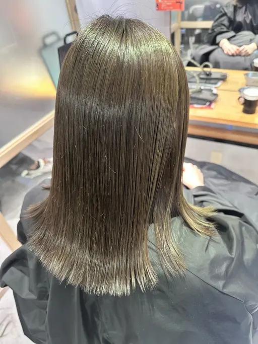 【ご新規様限定】カット+ケアカラー+水トリートメント￥8600