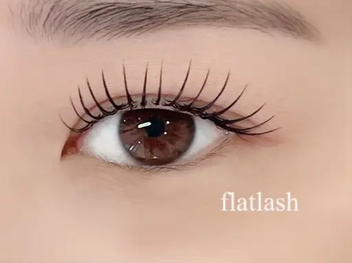 ✩1月限定☆【高維持☆LEDエクステ】フラットラッシュ100本