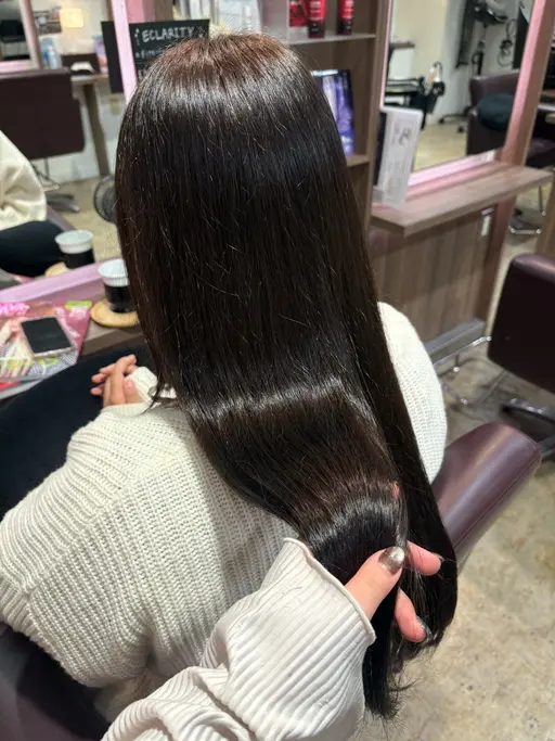 透明感カラー＋トリートメント