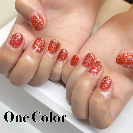 1月9日本日限定！シンプル・オフなし（ワンカラー、カラグラ、ラメグラ）