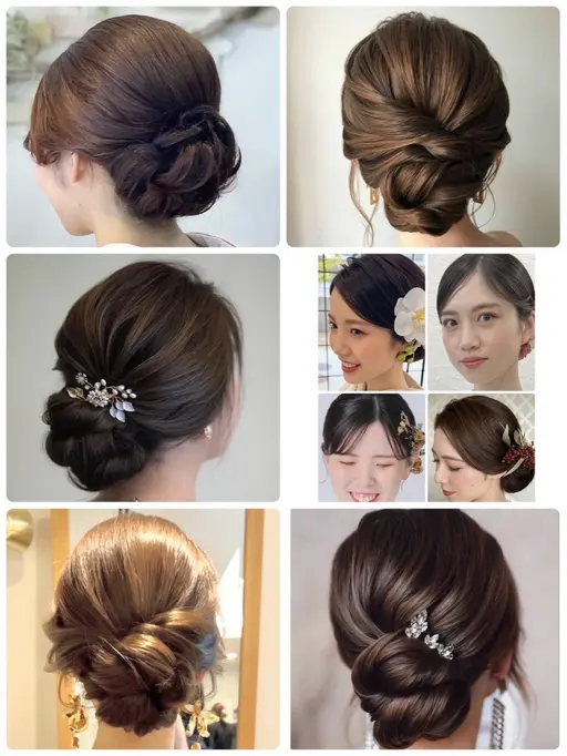 8:30​〜​無料ヘアセットモデル🎀（1/7.14.21）綺麗めアップスタイル