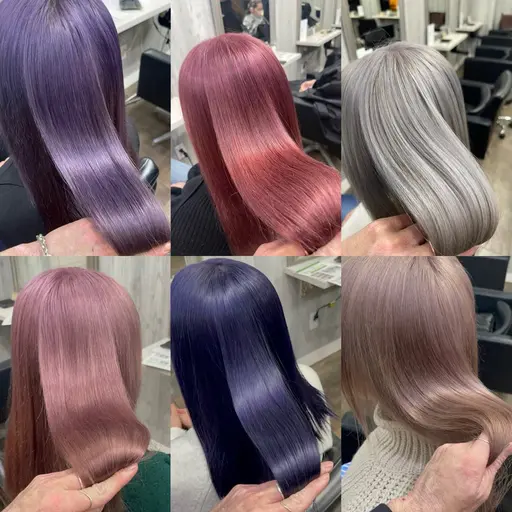 🌈ミニモ限定🌈💫ダメージ98%カットケアブリーチ+最高級艶カラー+高補修3stepTr付き 19400円💫