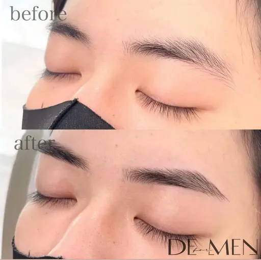 練習モデル‼️メンズ限定眉毛ワックス