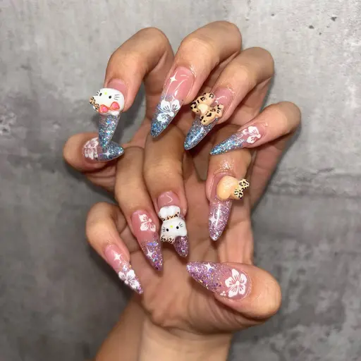 【オフなし】💟チップ長さだし10本➕120分やり放題💟