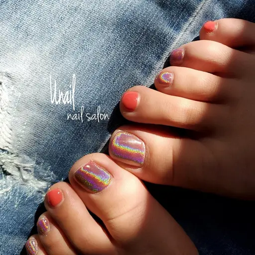 フットジェルネイル💅クイックワンカラー