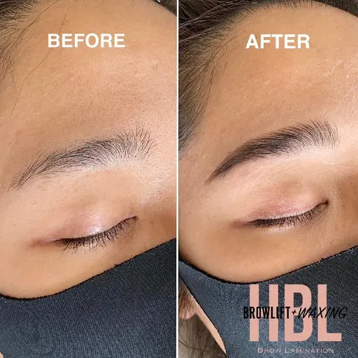 ハリウッドブロウリフト 眉毛WAX脱毛 眉毛カット