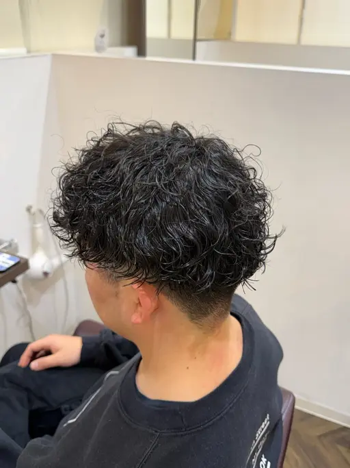 【2名様限定】メンズカット+パーマ