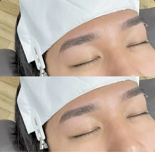 【メンズ】美眉アイブロウWAXスタイリング＋こめかみwax