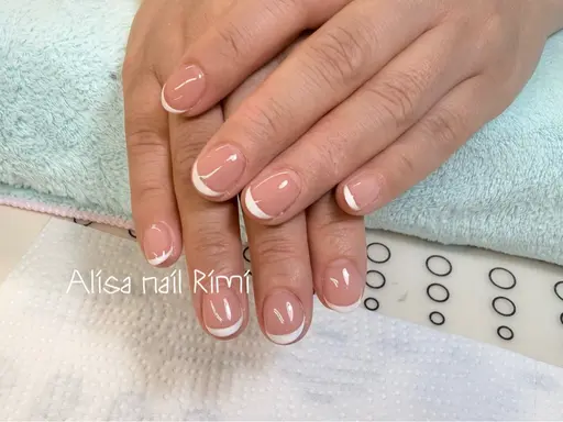 【バンド】フレンチネイル☆オフなし