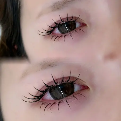 【目幅拡張】下まつ毛エクステ20本〜✨️