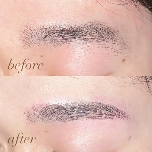 ✨美眉アイブロウwax脱毛✨顔の印象が変わりメイクがとても楽になります🤍 メンズOK👦🏻