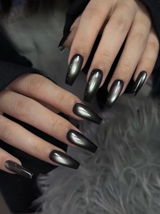 【SNSで話題】自爪✨キラキラ水光マグネットワンカラー¥5940💖