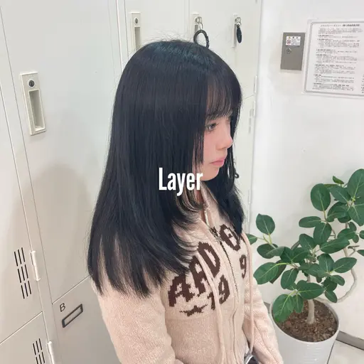 【レディース】カット➕毛髪補修ケアトリートメント🩵